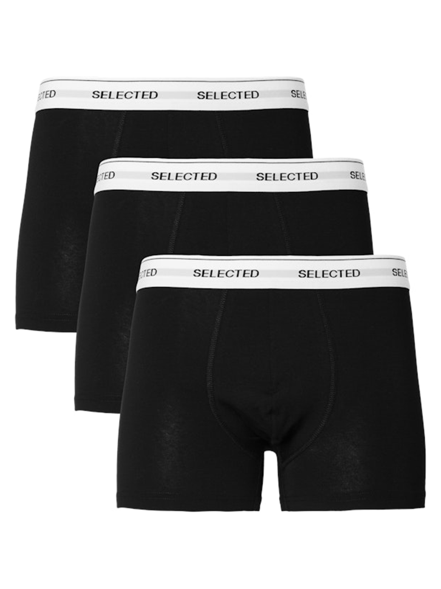Selected Men Undertøj & Strømper 16094662_black/white_S - Bygholm Menswear